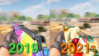 CODM Evolution of AK117 2019-2021