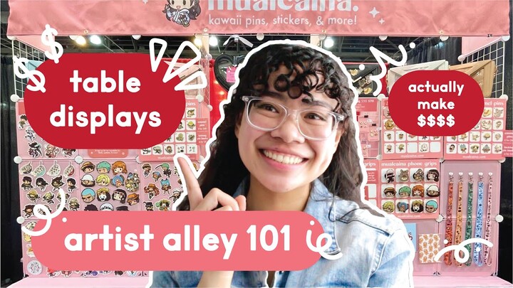 Successful Artist Alley Table Display Tips for Beginners in 2023 (With Photo Examples!)