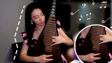 Chinese lute solo of "名探偵コナン" was remixed by a girl