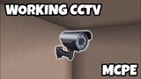 Minecraft Bedrock - Working Security Camera Tutorial