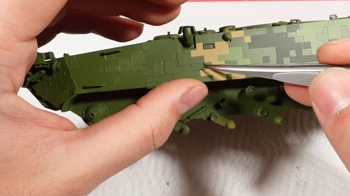 【Military Model Making】In? Come in and see how to tear off the cover in ten minutes