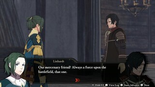 Hubert & Linhardt Support Conversation - Fire Emblem Warriors: Three Hopes