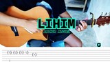 Lihim - Arthur Miguel - Fingerstyle Guitar (Tabs) Chords + Lyrics
