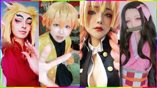 鬼滅の刃コスプレ Cosplay Kimetsu no Yaiba   Kami Tik Tok#194