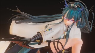 MMD·3D|Arknights|ดึกมากแล้วยังฝึกดาบอยู่