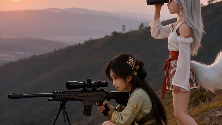 เหมยหนิงและหยินเยว่ กำจัดปีศาจร้ายเจ้าเล่ห์จนร่ำรวยขึ้นมาในชั่วข้ามคืน อนิเมะภาคสั้นจากเรื่องบันทึกก