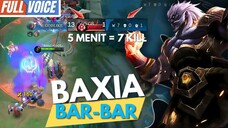 5 Menit = 7 Kill! 🤯 Build Baxia Barbar (Build Baxia Terkuat dan Tersakit 2025)