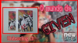 UNBOXING GIVEN / FINALMENTE meu mangá de Given chegou!