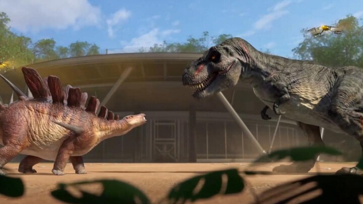 Cretaceous Camp: Tyrannosaurus Rex vs. Kentrosaurus