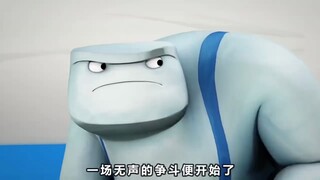 红蓝胖子为了争夺底盘地盘上最后竟大打出手！