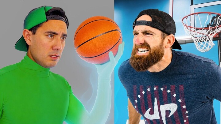 Zach King VS Dude Perfect- Ultimate Trick Shots