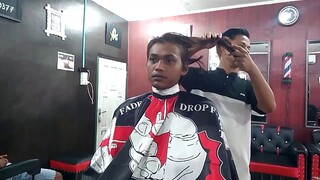 Potong rambut gondrong, rambut panjang pria