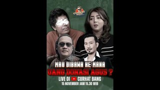 Deni Sumargo (Mau Dibawa Ke Mana Donasi Agus?/YouTube Live/2024.11.15 - 15.30 GMT+7)