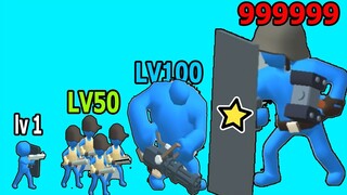 Người Que Tiến Hóa Evolving QUÂN ĐỘI SÚNG LỤC Thành BẮN SÚNG MÁY 6 NÒNG STICKMAN - Top Game Thành EJ