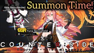 Counter:Side English - Awakened Yuna Summon! [We Got Her!]