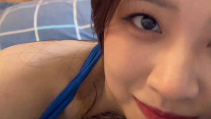 My eyes are filled with you.