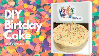 DIY Birthday Cake | Met's Kitchen