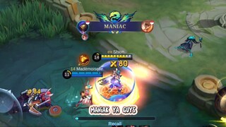 Gameplay Aldous Maniac / Review skin baru Aldous