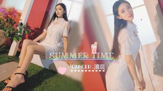 【清晨】可爱小白裙summertime~七夕快乐！