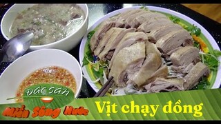 Vịt chạy đồng - Món ngon thơm hương lúa miền Tây | Đặc sản miền sông nước