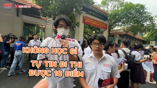 Các sĩ tử 2k6 nói gì về kỳ thi THPT Quốc Gia ngày 1 | TGT