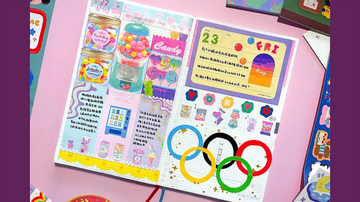 Buku Harian Imersif | Buku Harian Olimpiade! Semangat Tim Tiongkok!