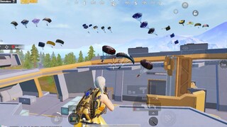 ALL PRO CRAZY PLAYERS LANDS HERE🔥Pubg Mobile