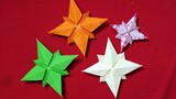 Cách Gấp Ngôi Sao 3D Đơn Giản / DIY Simple 3D Paper Stars / Origami Star 3D Easy