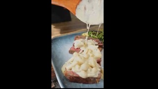 Làm bò bít tế và mì ý sốt kem nấm #food