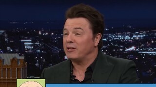 เซธโชว์ทักษะการพากย์เสียงของเขาในรายการ Fat Lun Show
