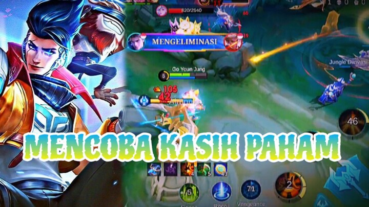 MENCOBA KASIH PAHAM