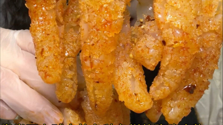 Coba berbagai macam makanan renyah yang lagi viral di internet～