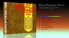 Rare Preludes Vol.4 (1993) Various Prelude 12' Versions [CD Album]