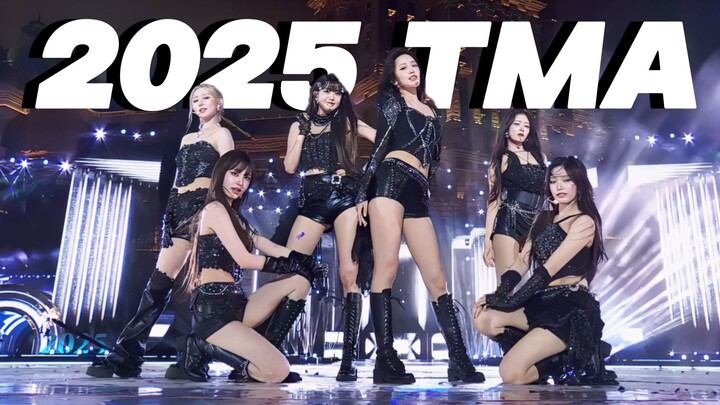 [4K Chinese Subtitles] IVE’s Double Show in Macau 🔥 | 2025 TMA Awards Ceremony