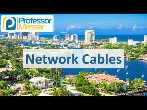 Network Cables - CompTIA A+ 220-1101 - 3.1
