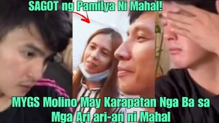 PAMILYA Ni MAHAL SINAGOT NA ang TANONG nG mga NETizEn ARI ARI-AN Ni MAHAL Sino ang may KARAPATAN!