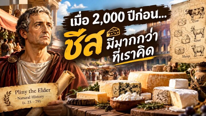 เมื่อ 2,000 ปีก่อน… ชีสมีมากกว่าที่เราคิด