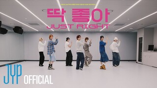 【NEXZ】تدريب رقص "Just right" | الأغنية الأصلية: GOT7