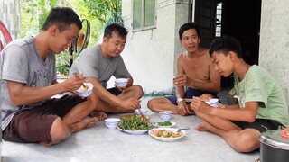 Niềm vui mới của 3 anh em. Chú 5 thì trúng mánh. Cơm trưa có cá cóc kho cà - Bin Đen Miền Tây # 191