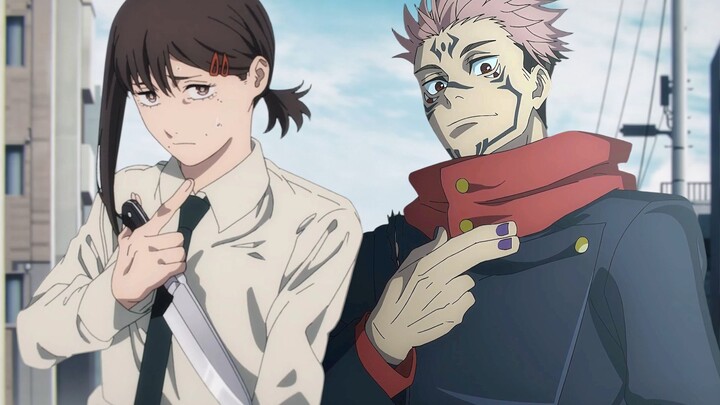 Chainsaw Man vs. Jujutsu Kaisen: What if Sukuna were Xiao Hong’s contract demon… [Hand-drawn Animati