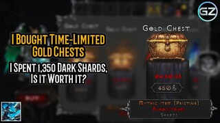 Vampire's Fall:Origins - I bought Time-Limited Gold Chests-I spent 1,350 Dark Shards is it worth it?