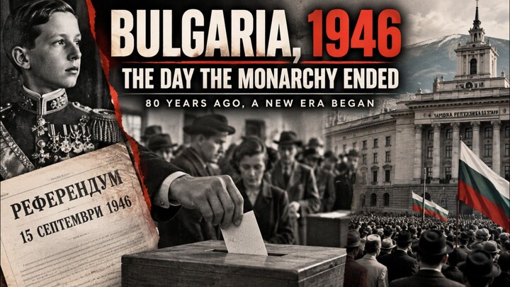 🇧🇬 1946年的保加利亚：君主制终结的那一天 | 80年前