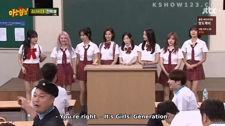 Knowing Bros Episode 88 Girls' Generation 2017.08.12