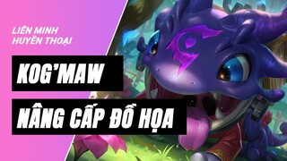 Cận cảnh hiệu ứng kĩ năng mới của Kog'Maw | Liên Minh Huyền Thoại 11.10