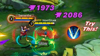 karina full burst damage build be like: