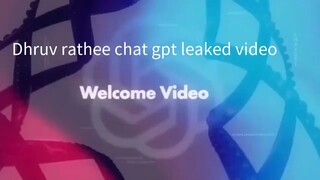 Dhruv chat gpt leaked video.Watch this video  understand what is chat gpt.Credit :Dhruv rathee