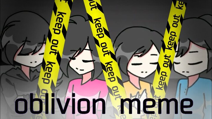 Oblivion meme // with my friends =3