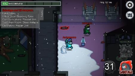 Imposter วิ่งเร็วขึ้น 200 % Among us