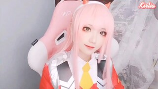 [Cosplay] Cosplay Zero Two siêu dễ thương| DARLING in the FRANXX