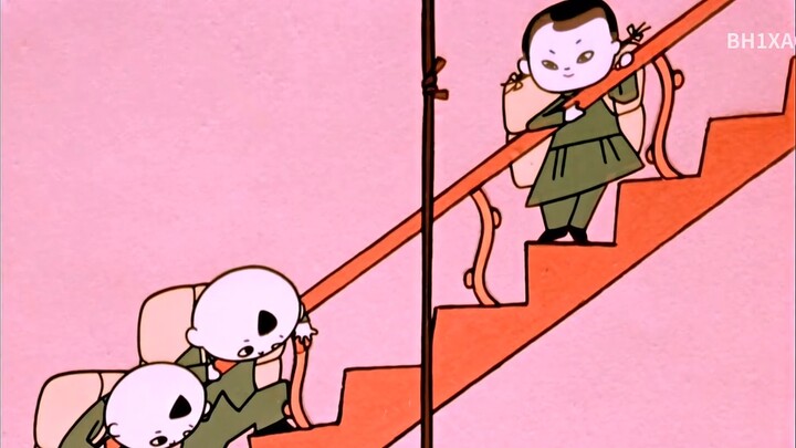 1962 animated film "The Foolish and the Unhappy" Shanghai Animation Film Studio-AI restored version